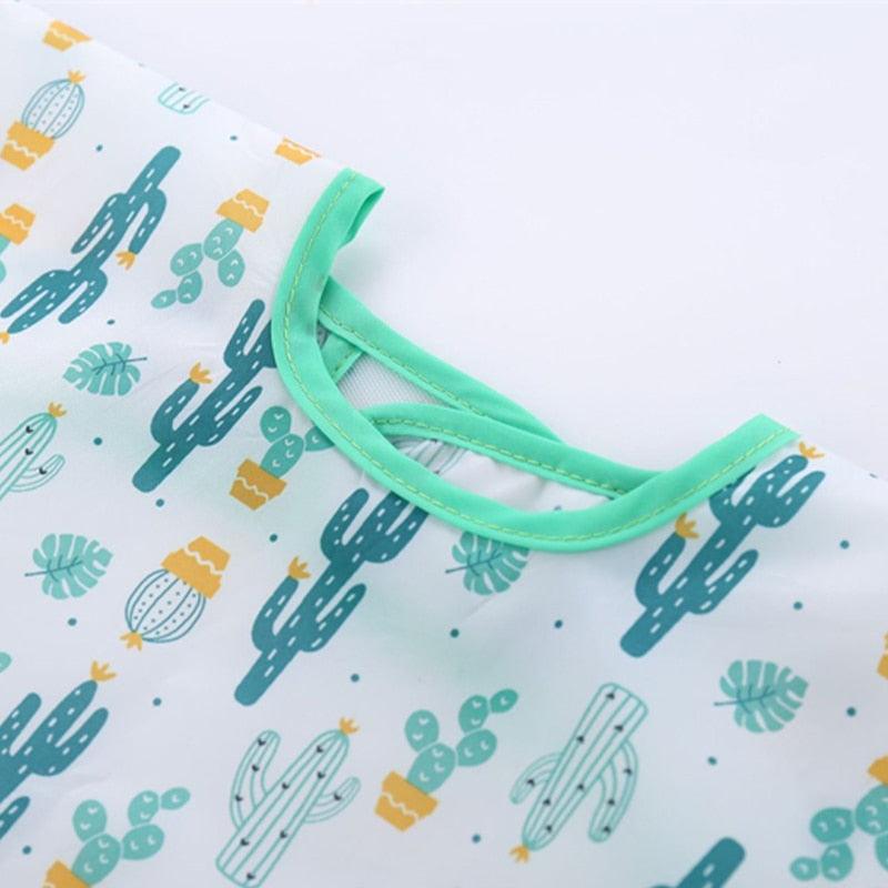 Avental de manga comprida para bebês - Inovi Shop